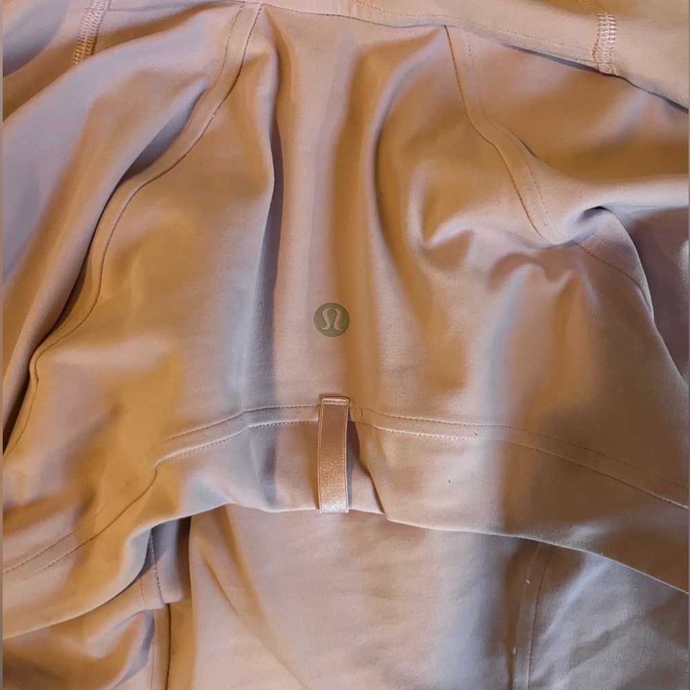 baby pink small luluemon jacket